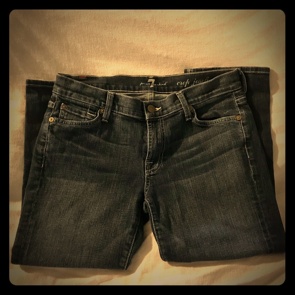 7 for all mankind Crop Josephina Skinny Boyfriend